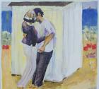 romance aan zee 30X30 (te koop)